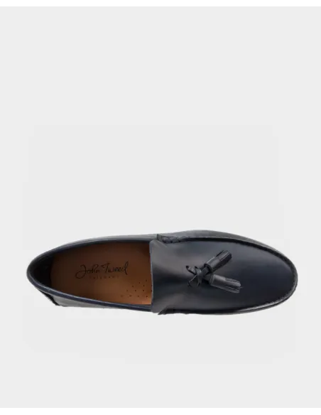 Mocasines Borlas Azules