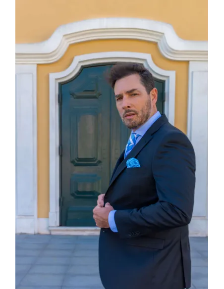 FATO LISO AZUL MARINHO