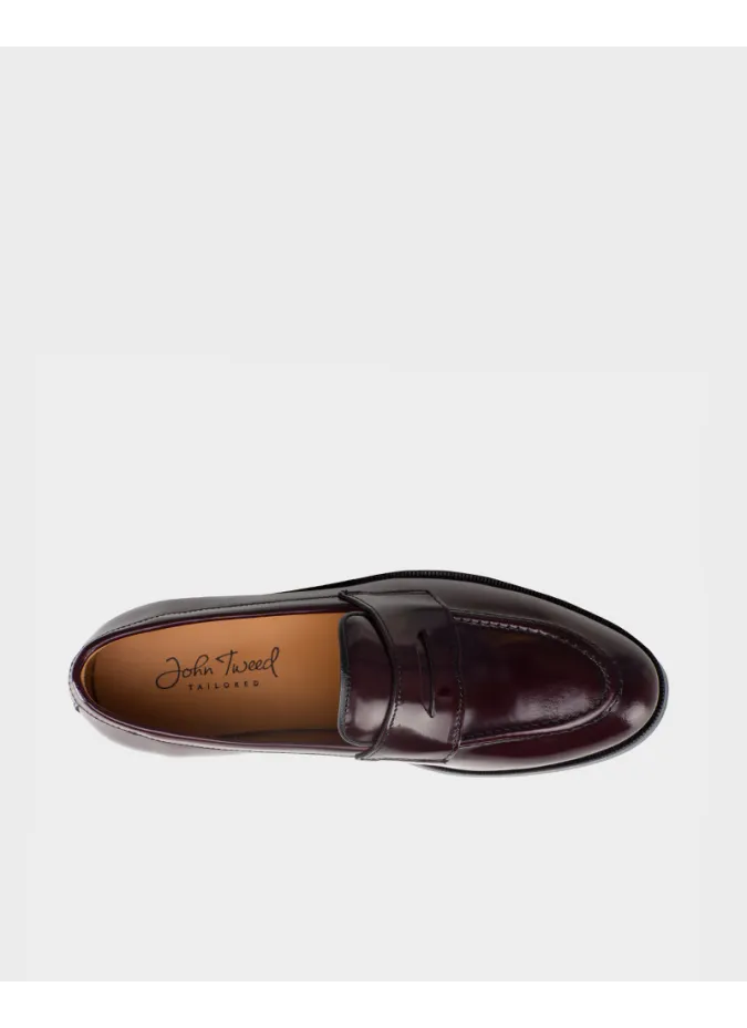 Zapatos Piel Burdeos