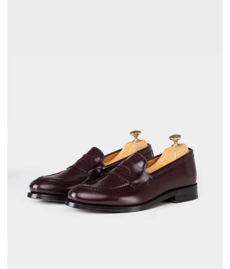 Zapatos Piel Burdeos