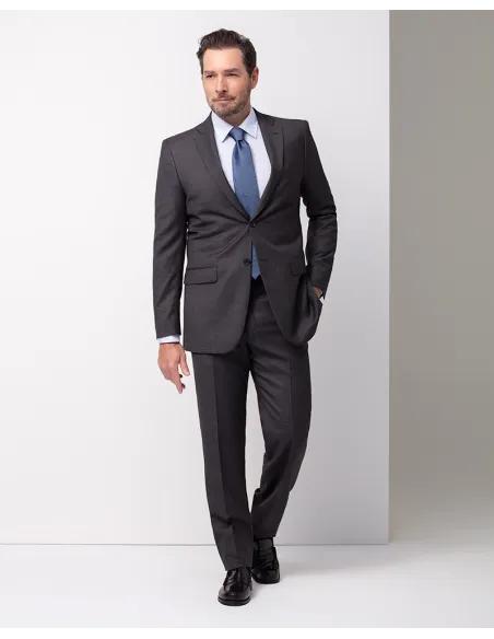 Traje Gris Marengo | Trajes 100% Lana | JOHN TWEED