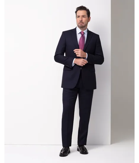 BLUE PARTRIDGE EYE SUIT | JOHN TWEED TAILORED