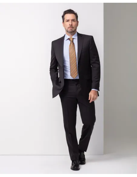 GREY WOOL SUIT | JOHN TWEED TAILORED