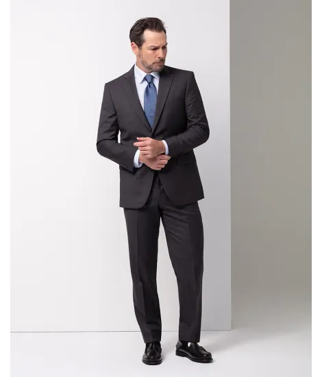 Traje de Lana Pied Poule Gris| JOHN TWEED